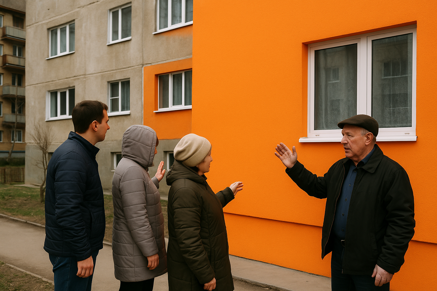 В Уральске начался ремонт фасадов: жильцы просят оставить наружное утепление стен